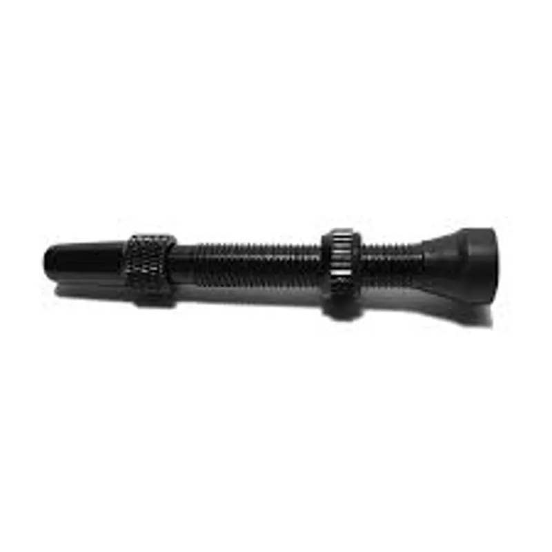 Tubeless valve 44mm black single unit